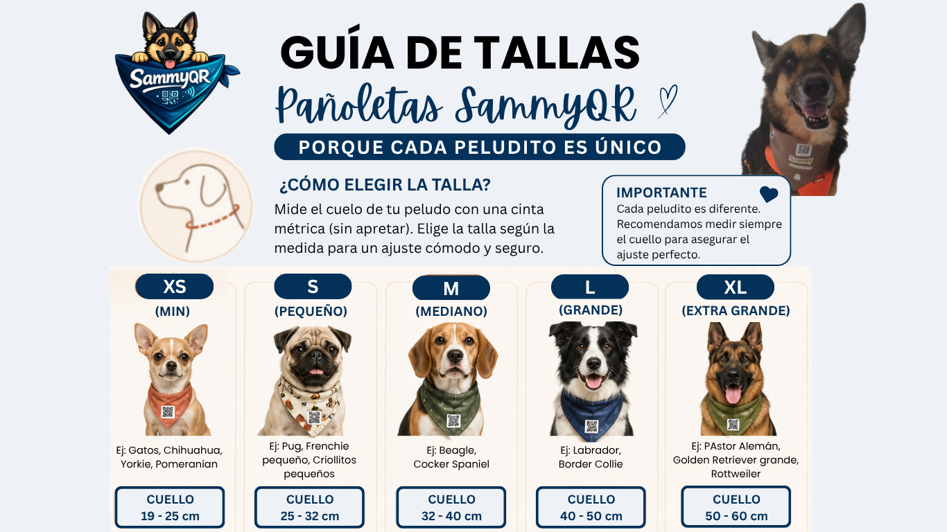 Pañoletas SammyQR